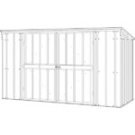 KOVINSKA VRTNA HIŠKA GLOBEL EASY ZA 3-4 SMETNJAKE Š233 X G96 X V131.6 CM - slika 7